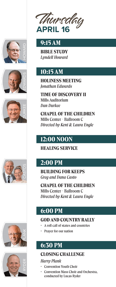 IHC 2026 - Thursday Schedule IHC 2026 - Thursday Schedule